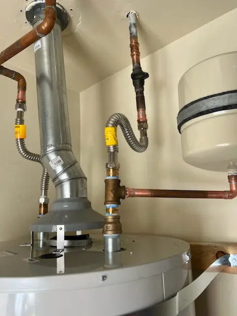 Water heater installation and plumbing repair in Pointville